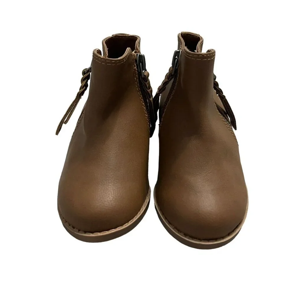 Dolcetta Sz 9 Brown Leigh Ankle Boots